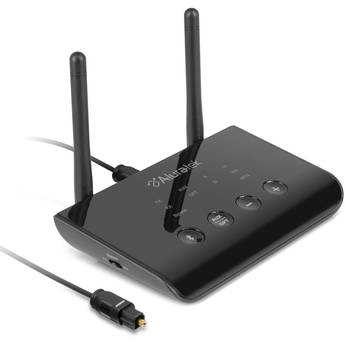 Aluratek ABCD54F Switchable Bluetooth Audio Transmitter and Receiver