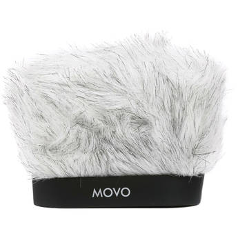 Movo Photo WS-R30 Furry Rigid Windscreen for Zoom H4n/H5/H6, Tascam DR-40/DR-100MKII & Sony PCM-D50