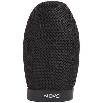 Movo Photo WST100 Ballistic Nylon Windscreen for Shotgun Mics up to 3.1" Long & 18-24mm Diameter
