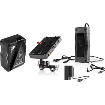 SHAPE J-Box Camera Power & Charger Kit with 98Wh Battery for Panasonic GH4/GH5/GH6 Series