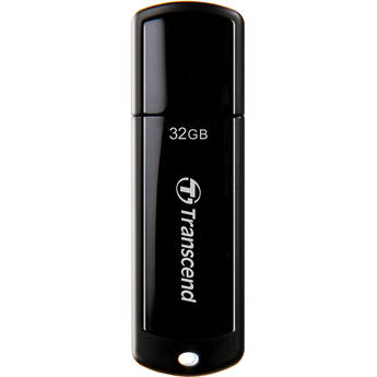 Transcend 32GB JetFlash 700 USB 3.1 Gen 1 Flash Drive (Black)
