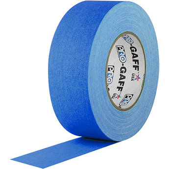 Visual Departures Gaffer Tape (Fluorescent Blue, 2" x 50 Yards)