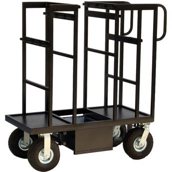 Backstage Equipment Combo Stand Mini Cart (Black Hammertone)