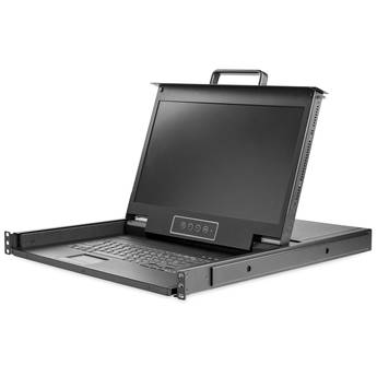StarTech 17" HD Rackmount KVM Console - 1 Port