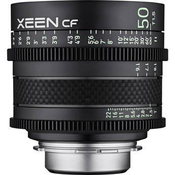 Rokinon XEEN CF 50mm T1.5 Pro Cine Lens (PL Mount)