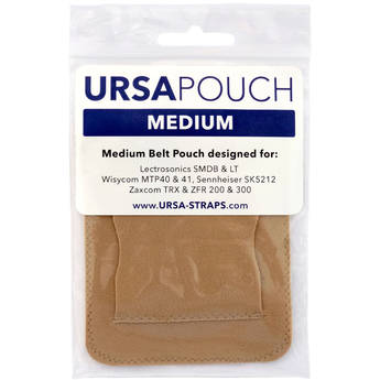 Remote Audio URSA Pouch for Wireless Transmitters (Medium, Beige)