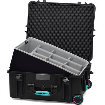 HPRC Wheeled 2700 Hard Case (Black with Blue Handle)
