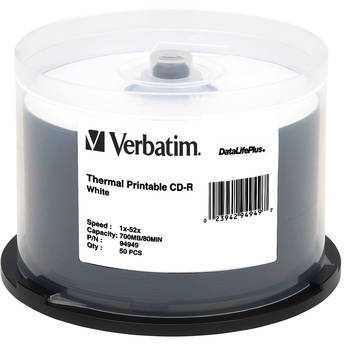 Verbatim CD-R White Thermal Disc (50)