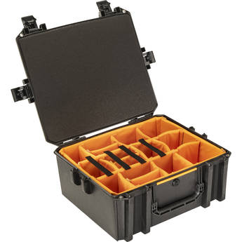 Pelican Vault V600 Case with Padded Dividers (Black, 55.5L)