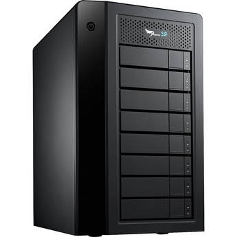 Promise Technology Pegasus32 R8 64TB 8-Bay Thunderbolt 3 RAID Array (8 x 8TB)