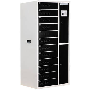 Power Technologies AC-LOCKER-12-RFID 12-Bay Secure RFID Charging Locker for Laptops & Tablets