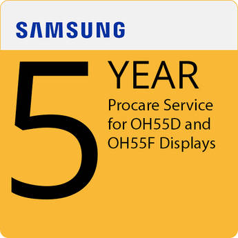 Samsung 5-Year Next Day Exchange with White Glove Service for 55" Commercial Outdoor Displays