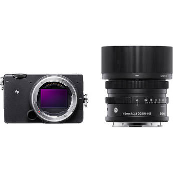 Sigma fp Mirrorless Camera with 45mm Lens