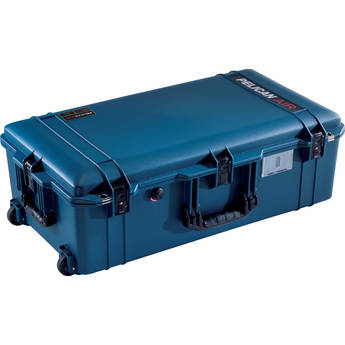 Pelican Wheeled Check-In Case with Lid Organizer and Packing Cubes (Indigo)