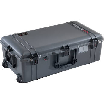 Pelican Wheeled Check-In Case with Lid Organizer and Packing Cubes (Charcoal)