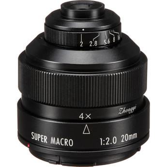 Mitakon Zhongyi 20mm f/2 4.5x Super Macro Lens for Canon EF