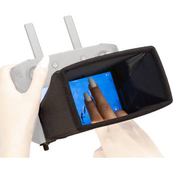 Hoodman Aviator Magnetic Sunshade Hood for DJI Smart & RC Controllers