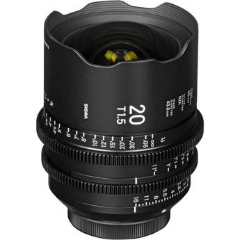 Sigma 20mm T1.5 FF High-Speed Prime (Canon EF, Feet)