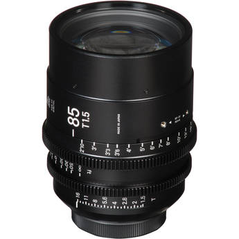 Sigma 85mm T1.5 Fully Luminous FF High-Speed Prime (EF Mount, Feet)