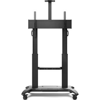 Kanto Living Rolling TV Cart with Height Adjustment for 60 to 100" Displays