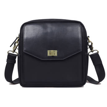Jo Totes Granada Camera Bag (Black, Nylon & Leather)