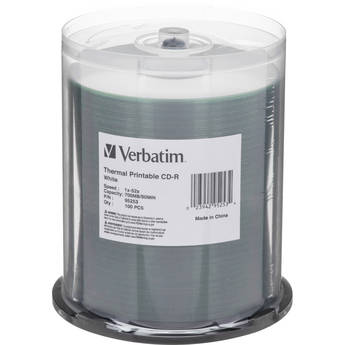 Verbatim CD-R Thermal Printable Disc (100)