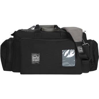 PortaBrace Shoot-Ready Carrying Case for Small & Medium Camcorders (Black and Gray)