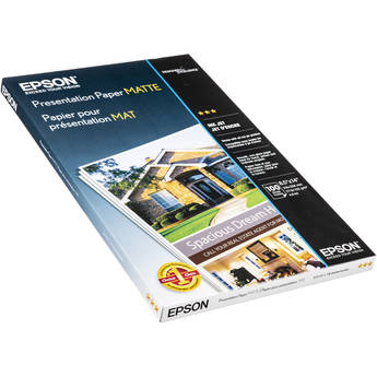Epson Presentation Paper Matte (8.5 x 14", 100 Sheets)