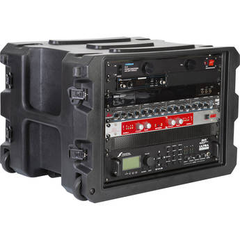 Gator Pro-Series Roto-molded 8U 19.25" Deep Rack Case