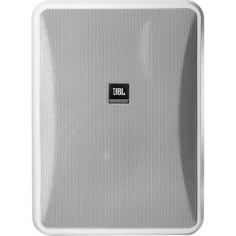JBL Control 28-1L High Output Indoor/Outdoor Background/Foreground Speaker (Pair, White)