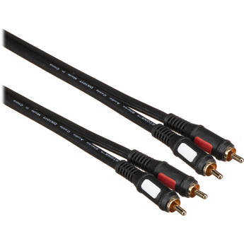 Pearstone 2 RCA Male to 2 RCA Male Audio Cable (6')