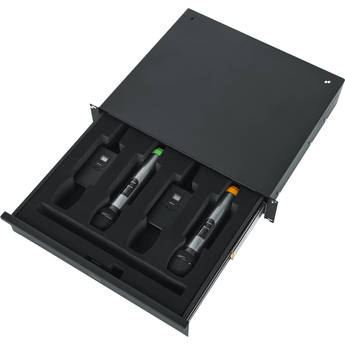 Gator Rackworks Wireless Microphone Drawer (2 RU)