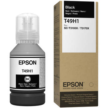 Epson T49H Black Ink Bottle (140mL)