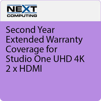 NextComputing 2nd Year Warranty Coverage for Livestream Studio One 4K HDMI