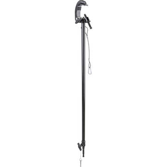 Kupo Lightweight Telescopic Hanger with 5/8" Baby Stud (Long, Black)