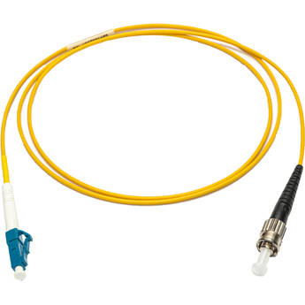 Camplex Armored Singlemode ST to Singlemode LC Simplex Fiber Optic Patch Cable (16.4', Yellow)