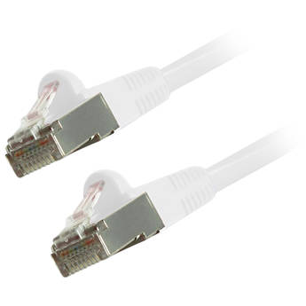 Comprehensive Cat 6 Snagless Shielded Ethernet Cable (7', White)