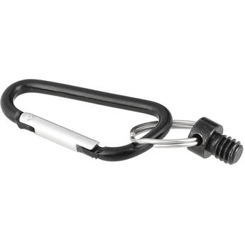 CAMVATE Split Ring with 1/4"-20 Screw and Carabiner
