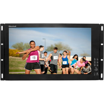 Marshall Electronics 17.3" Professional LCD Rackmount Monitor (6 RU)