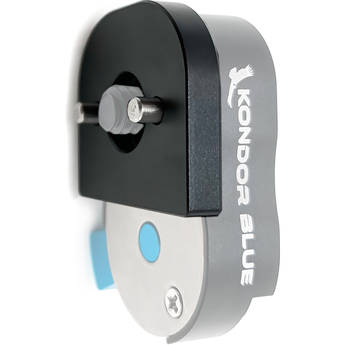 Kondor Blue ARRI-Style Anti Twist Spacer Plate for Mini Quick Release Plate (Space Gray)