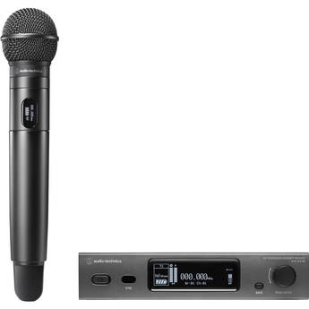 Audio-Technica ATW-3212N/C510 3000 Series Network Wireless Handheld Microphone System with ATW-C510 Capsule (DE2: 470 to 530 MHz)