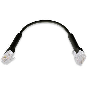 Ubiquiti UniFi Cat 6 Ethernet Patch Cable (4", Black)