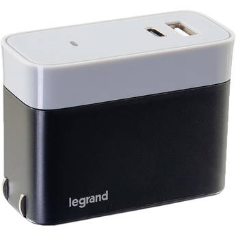 C2G 2-Port USB Type-C & USB Type-A 27W Wall Charger