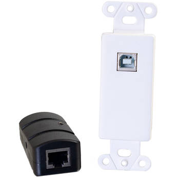 C2G 1-Port USB 2.0 over Cat 6 Wall Plate to Box Extender