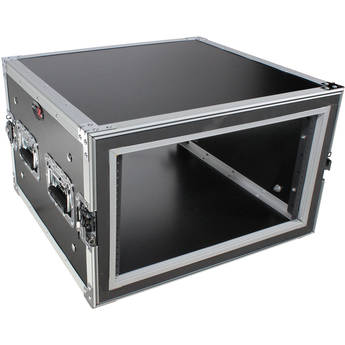 ProX T-6RSP Shockproof ATA Amp Rack Flight Case (20" Depth, 6 RU)