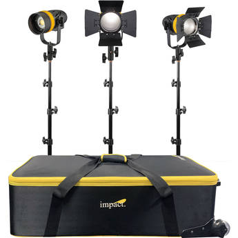 Genaray Torpedo Bi-Color LED 3-Light Kit with Case