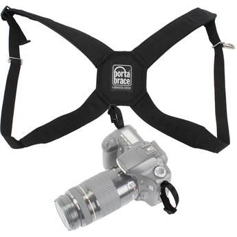 PortaBrace HR-DSLR Padded Nylon Camera Harness (Black)