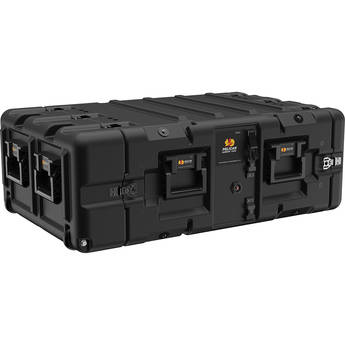 Pelican Super-V 4U Rackmount Case (4 RU, Black)