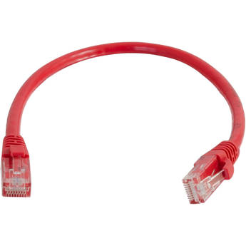 C2G Cat 6a Snagless Unshielded Ethernet Patch Cable (9', Red)