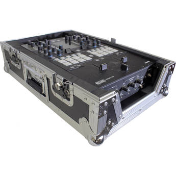 ProX XS-RANE72 Flight Case for 11" Rane SEVENTY-TWO DJ Mixer (Silver-on-Black)